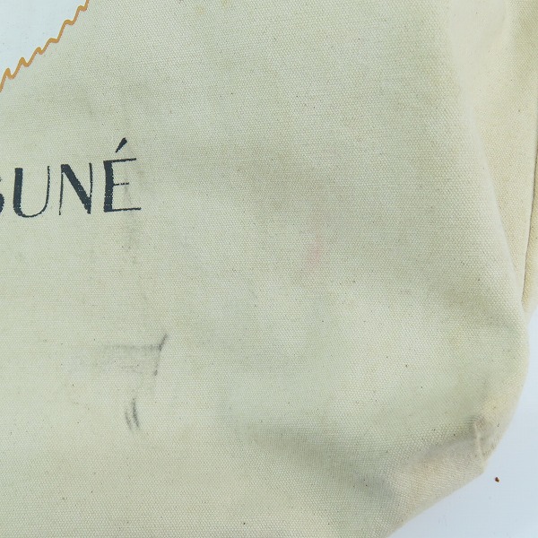 実際に弊社で買取させて頂いたMAISON KITSUNE/メゾンキツネ 狐プリントトートバッグの画像 6枚目