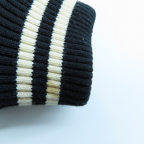 実際に弊社で買取させて頂いたHYSTERIC GLAMOUR/ヒステリックグラマー ヒスベア ウール スタジャン ワッペン 01173AB07 /Mの画像 7枚目