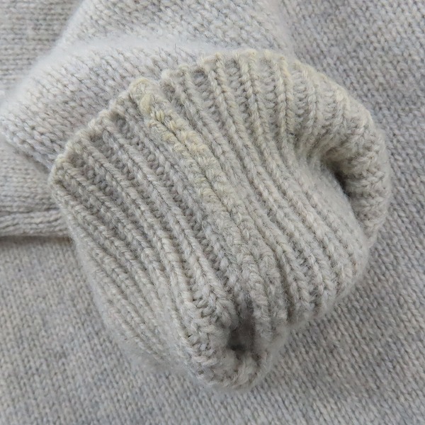 実際に弊社で買取させて頂いたMAISON KITSUNE メゾンキツネ FOX HEAD/フォックスヘッド セーター KMM-0461-B/Lの画像 7枚目