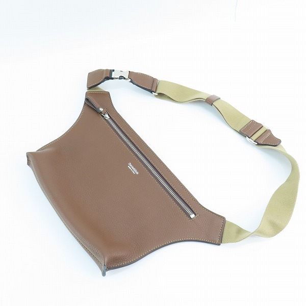 実際に弊社で買取させて頂いたDaniel&Bob/ダニエル＆ボブ レザー ショルダーバッグ/ボディバッグ ブラウンの画像 7枚目