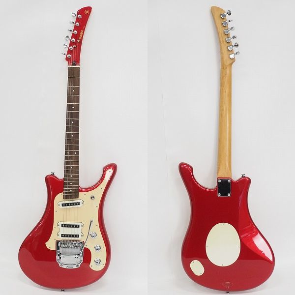 実際に弊社で買取させて頂いた★YAMAHA/ヤマハ SGV-300 ビザール エレキギター レッドメタリック ソフトケース付の画像 2枚目