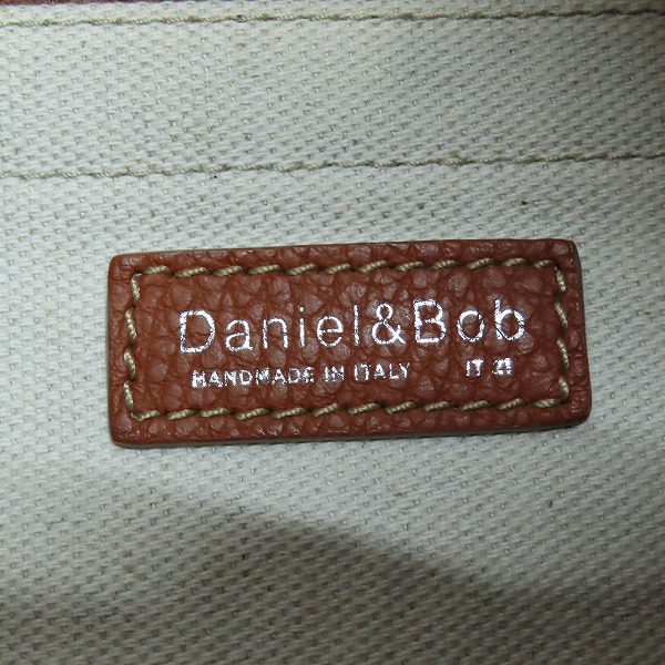 実際に弊社で買取させて頂いたDaniel&Bob/ダニエル＆ボブ アチュールスポーツ レザー  2WAY トート/ショルダー バッグ の画像 4枚目