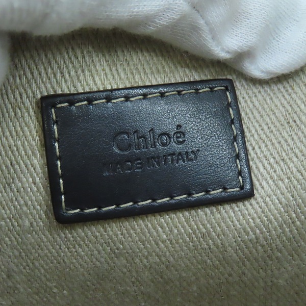 実際に弊社で買取させて頂いたChloe/クロエ woody/ウッディ スモール 2Way トートバック/ショルダーバックの画像 5枚目