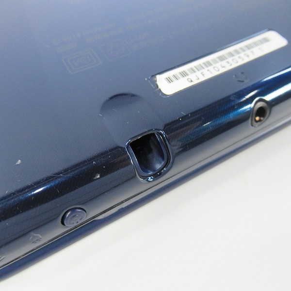 実際に弊社で買取させて頂いた任天堂/Nintendo New ニンテンドー 3DS LL 本体 RED-001 メタリックブルー アダプター付きの画像 6枚目