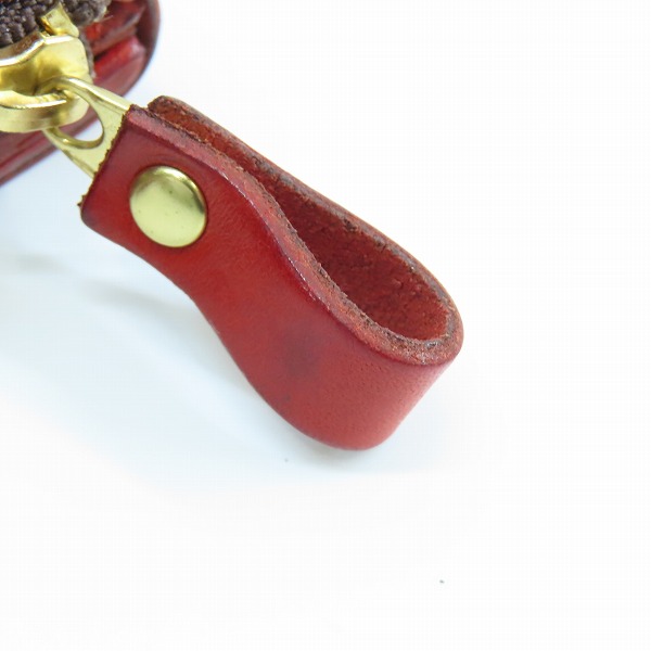 実際に弊社で買取させて頂いたHERZ/ヘルツ レザー 二つ折り L字ファスナー ミニウォレット/財布の画像 7枚目