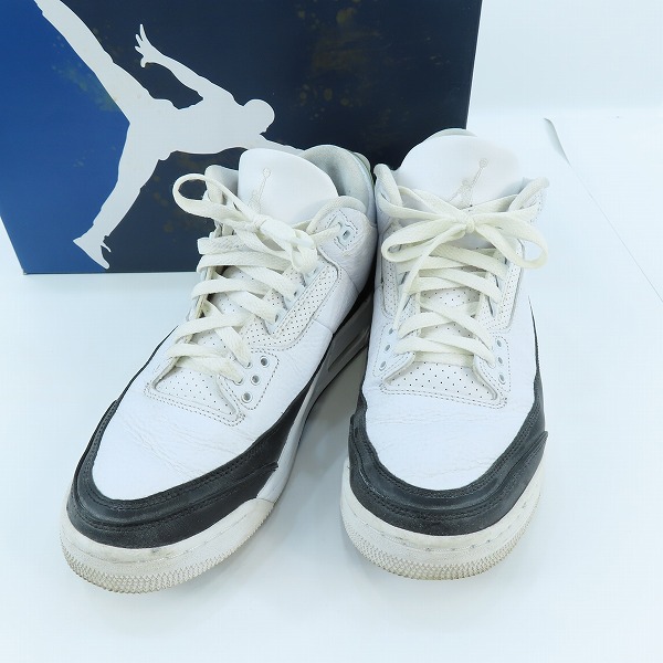 実際に弊社で買取させて頂いたFRAGMENT DESIGN×NIKE/フラグメントデザイン×ナイキ AIR JORDAN 3 エアジョーダン3 DA3595-100/26