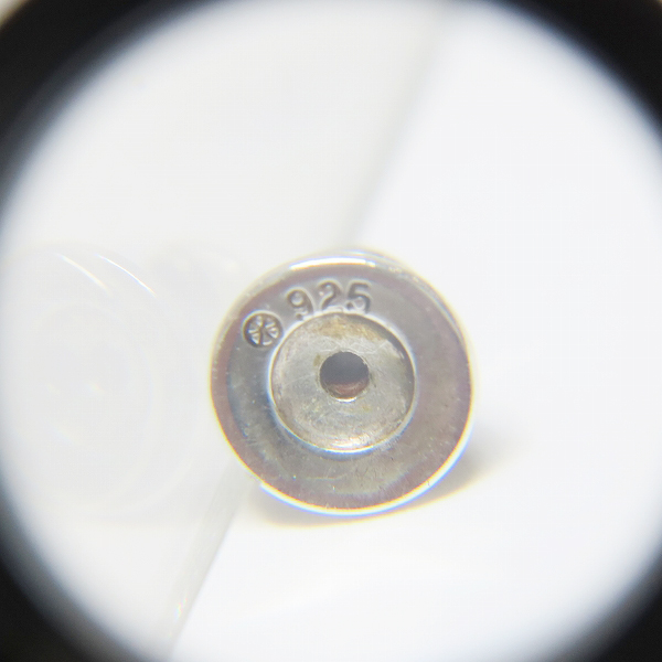 実際に弊社で買取させて頂いた【インボイス/原本】CHROME HEARTS/クロムハーツ タイニーE CHプラス ドロップ ピアス w/2ダイヤの画像 5枚目