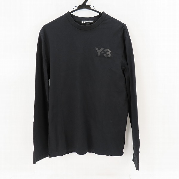 実際に弊社で買取させて頂いたY-3/ワイスリー アディダス×ヨウジヤマモト M LOGO LS TEE/長袖Tシャツ DY7293/XS