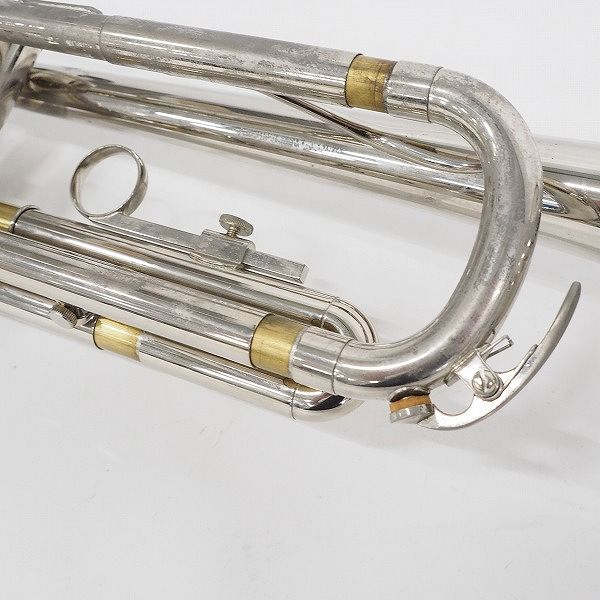 実際に弊社で買取させて頂いたYAMAHA/ヤマハ YTR-1310/YTR1310 トランペット シルバープレート セミハードケース付の画像 6枚目