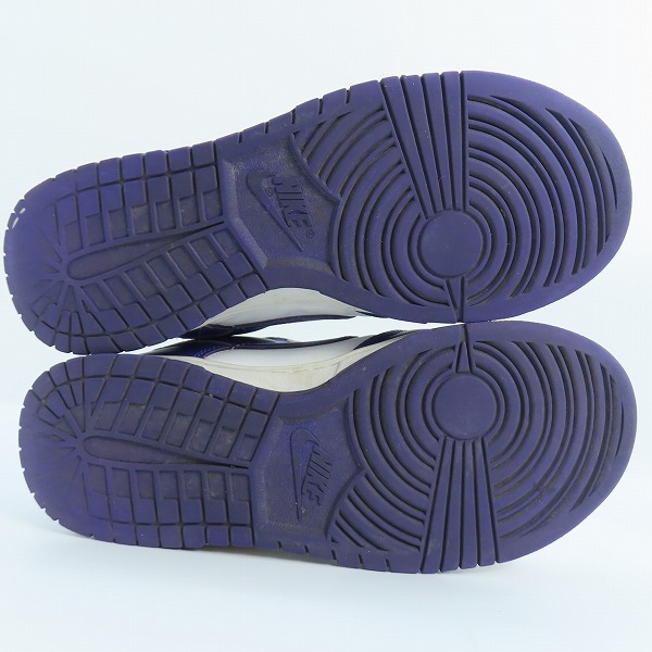 実際に弊社で買取させて頂いたNIKE/ナイキ DUNK LOW Championship Court Purple ダンク DD1391-104 25.5の画像 2枚目