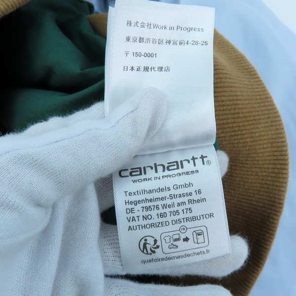 実際に弊社で買取させて頂いたCarhartt/カーハート New Year OG Santa FE Jacket  "Light Blue"/Mの画像 5枚目