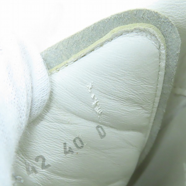 実際に弊社で買取させて頂いたAlexander McQueen/アレキサンダーマックイーン ペイント オーバースニーカー/40の画像 6枚目