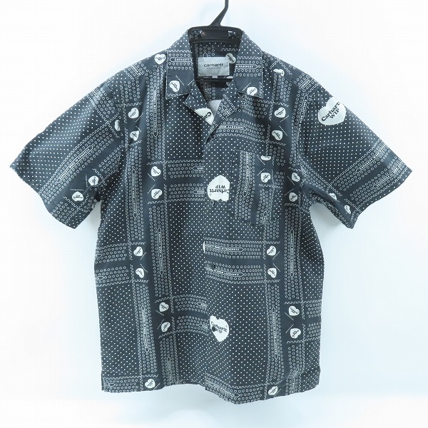 実際に弊社で買取させて頂いたCarhartt WIP/カーハート S/S Heart Bandana Shirt バンダナ 半袖シャツ S