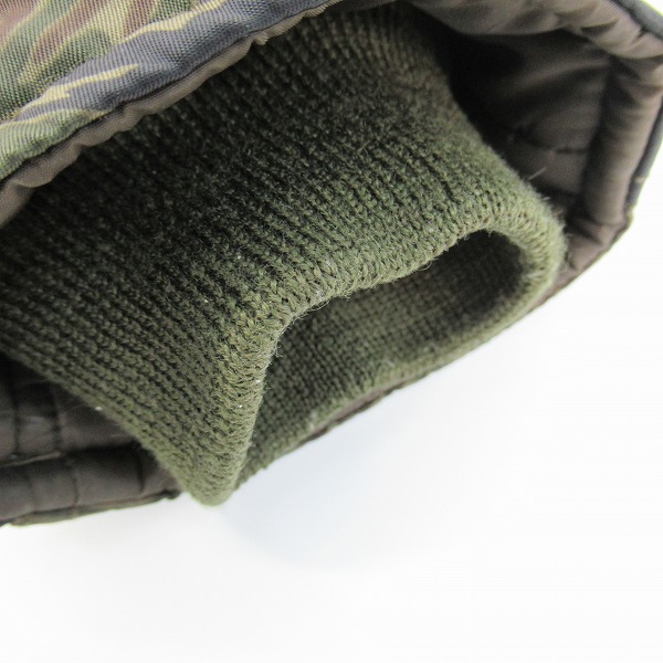 実際に弊社で買取させて頂いたHYSTERIC GLAMOUR/ヒステリックグラマー HG プリマロフト タイガーカモ N-3B ジャケット Mの画像 7枚目