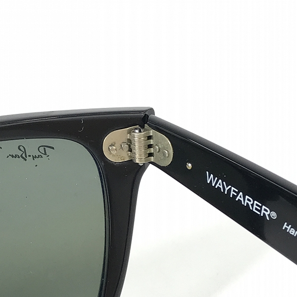 実際に弊社で買取させて頂いたRayBan/レイバン WAYFARER サングラス 偏光レンズ RB 2140-F 901/58の画像 4枚目