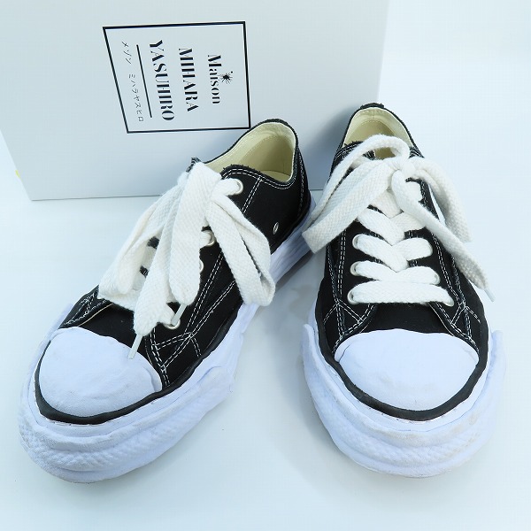 実際に弊社で買取させて頂いたMaison MIHARA YASUHIRO/メゾンミハラヤスヒロ ピーターソン/ローカットスニーカー A11FW702/44