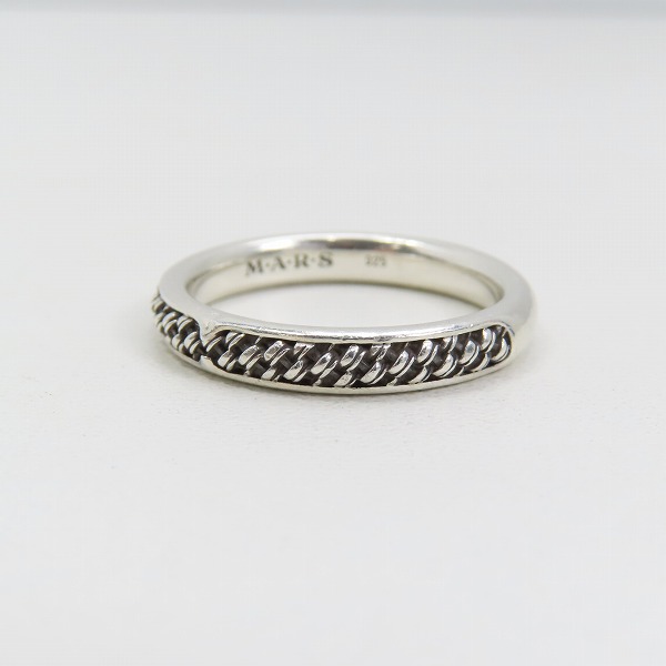 実際に弊社で買取させて頂いたMARS/マーズ シルバー リング SV925 シルバー 21号 の画像 2枚目