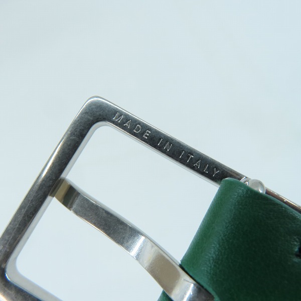 実際に弊社で買取させて頂いたBOTTEGA VENETA/ボッテガヴェネタ イントレチャート レザーベルト 652912 vcq71/Sの画像 4枚目