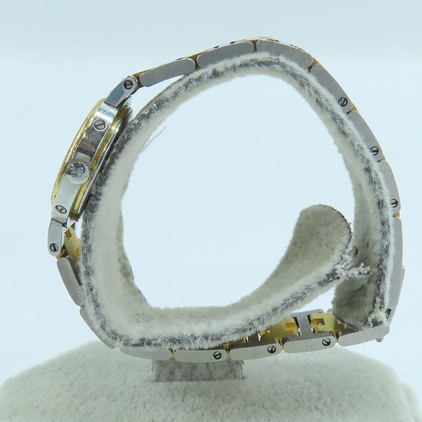 実際に弊社で買取させて頂いたHERMES/エルメス クリッパー クオーツ SS/GP ヴィンテージ 【動作未確認】の画像 1枚目