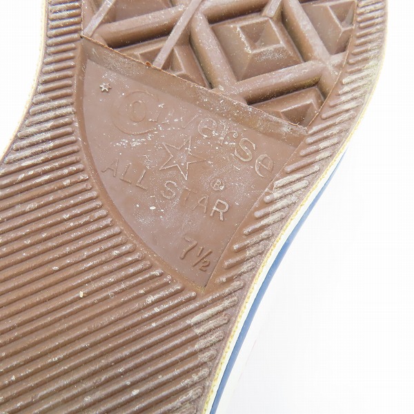 実際に弊社で買取させて頂いたCONVERSE/コンバース ALL STAR LOW/オールスター ロー スニーカー M9165/26.0の画像 5枚目