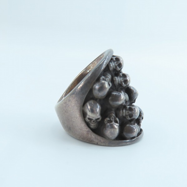 実際に弊社で買取させて頂いたSTANLEY GUESS/スタンリーゲス マルチスカルオーバルリング 21号の画像 4枚目