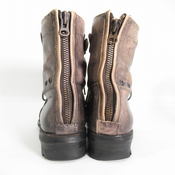 実際に弊社で買取させて頂いたalfredoBANNISTER/アルフレッドバニスター レースアップ/バックジップ ブーツ 5221005005/40の画像 1枚目