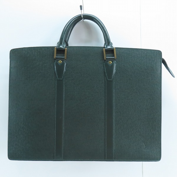 実際に弊社で買取させて頂いた【難有】LOUIS VUITTON/ルイヴィトン タイガ ポルトドキュマン ロザン エピセア ブリーフケース ビジネスバッグ M30054の画像 1枚目