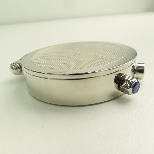 実際に弊社で買取させて頂いたCartier/カルティエ QZ  ハッピースデー トラベルクロック 時計 W0100073【動作未確認】の画像 4枚目