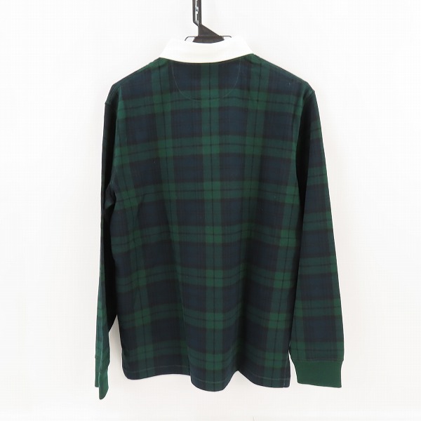 実際に弊社で買取させて頂いたPOLO by RALPH LAUREN×beams/ポロバイラルフローレン×ビームス タータンチェック ロングスリーブ ポロシャツ/Sの画像 1枚目