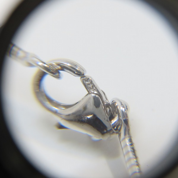 実際に弊社で買取させて頂いたHERMES/エルメス H チャーム ポップアッシュ ワイヤー ネックレスの画像 6枚目