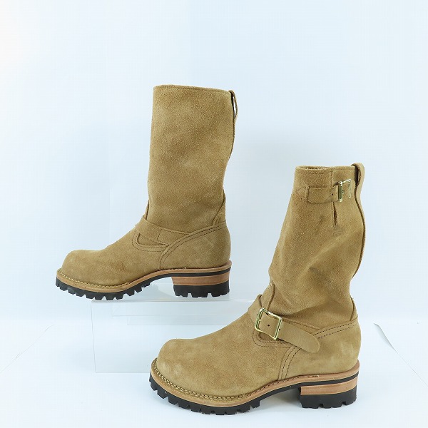 実際に弊社で買取させて頂いたWESCO/ウエスコ スウェードブーツ/8.5Eの画像 3枚目