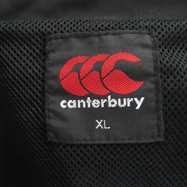 実際に弊社で買取させて頂いた【未使用】canterbury/カンタベリー ウインドジャケット/パンツ セットアップ  RG71505/RG11506/XLの画像 2枚目