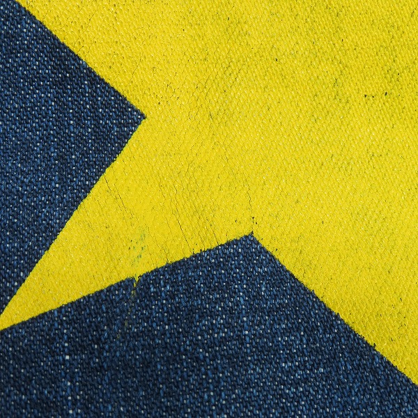 実際に弊社で買取させて頂いたA BATHING APE/アベイシングエイプ BAPE デニムパンツ 背面ポケット スタープリント/Lの画像 5枚目