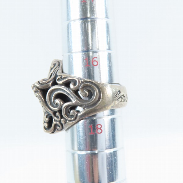実際に弊社で買取させて頂いたBWL/ビルウォールレザー BEAMS EXCLUSIVE スター リング/17.5号の画像 7枚目