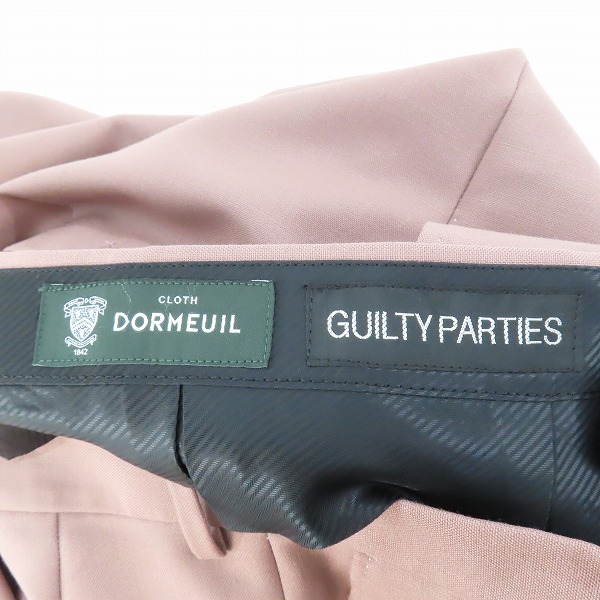 実際に弊社で買取させて頂いたWACKO MARIA×DORMEUIL/ワコマリア×ドーメル スラックスパンツ ピンク系 Lの画像 2枚目