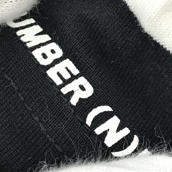 実際に弊社で買取させて頂いた【未使用】NUMBER (N)INE DENIM/ナンバーナイン ナノユニバース別注 ボーダー 長袖Tシャツ NDT-751N Sの画像 7枚目