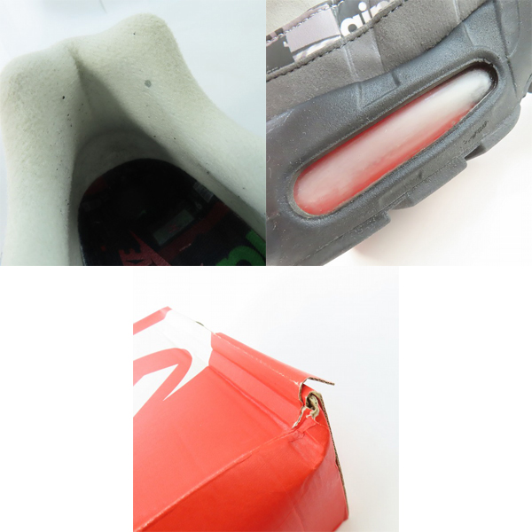 実際に弊社で買取させて頂いたNIKE×ATMOS/ナイキ×アトモス AIR MAX 95 "WE LOVE NIKE"/エアマックス95 スニーカー AQ0925-002/29の画像 6枚目