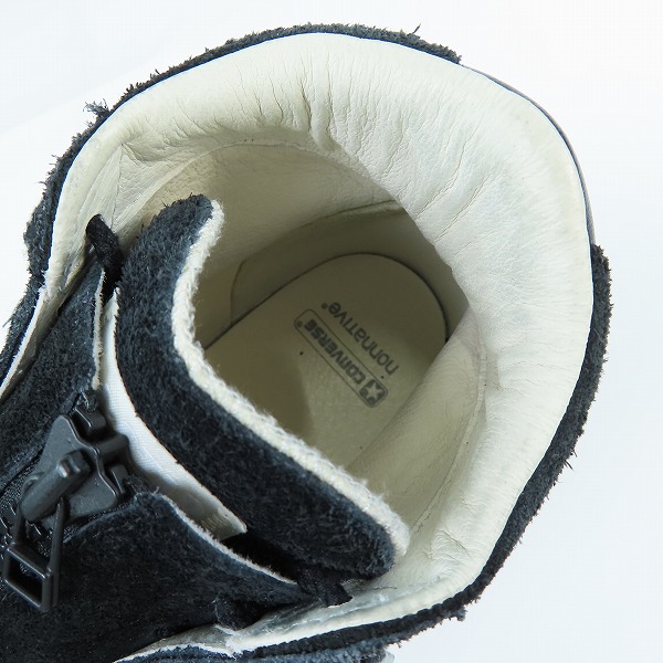 実際に弊社で買取させて頂いたconverse×nonnative/コンバース×ノンネイティブ PRO-LEATHER HI/プロレザー ハイカット スニーカー 34200460/26の画像 4枚目