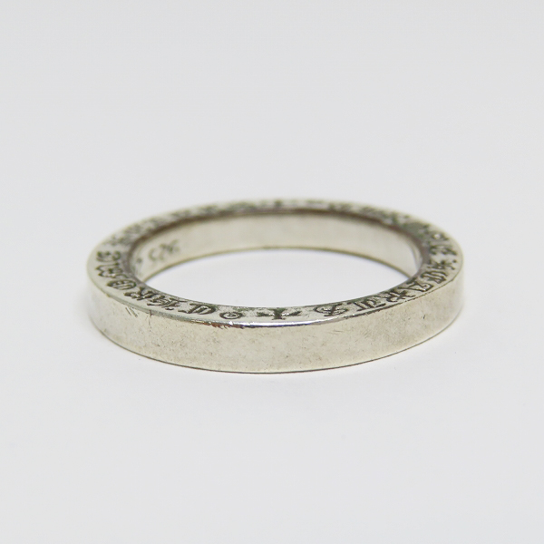 実際に弊社で買取させて頂いたCHROME HEARTS/クロムハーツ 3mm スペーサーリング プレーン 19号の画像 4枚目