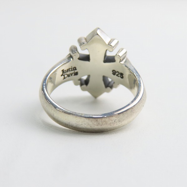 実際に弊社で買取させて頂いたJustin Davis/ジャスティンデイビス Saint Davis セントデイビスリング SRJ315/20号の画像 3枚目