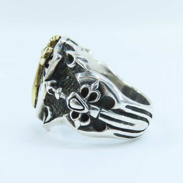 実際に弊社で買取させて頂いたStar Knights/スターナイツ ソード エンブレム  エクスカリバー リング SILVER925/シルバー ゴールドカラー/16号-16.5号の画像 2枚目