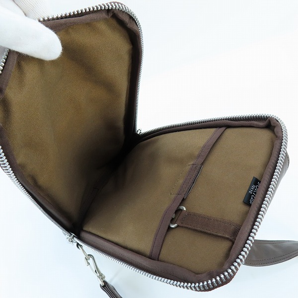 実際に弊社で買取させて頂いたPORTER/ポーター レザー ショルダー バックの画像 5枚目