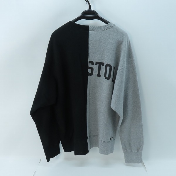 実際に弊社で買取させて頂いたF.C.Real Bristol/エフシーレアルブリストル SPLIT CREW NECK SWEAT ドッキング スウェット FCRB-167055 /XLの画像 1枚目