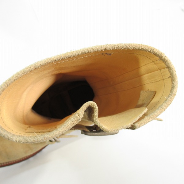 実際に弊社で買取させて頂いたBACKLASH/バックラッシュ スウェードブーツ/26の画像 4枚目