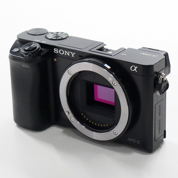 実際に弊社で買取させて頂いたSONY/ソニー α6000 ILCE-6000 ミラーレス一眼 デジタルカメラ ボディ 簡易動作確認済み