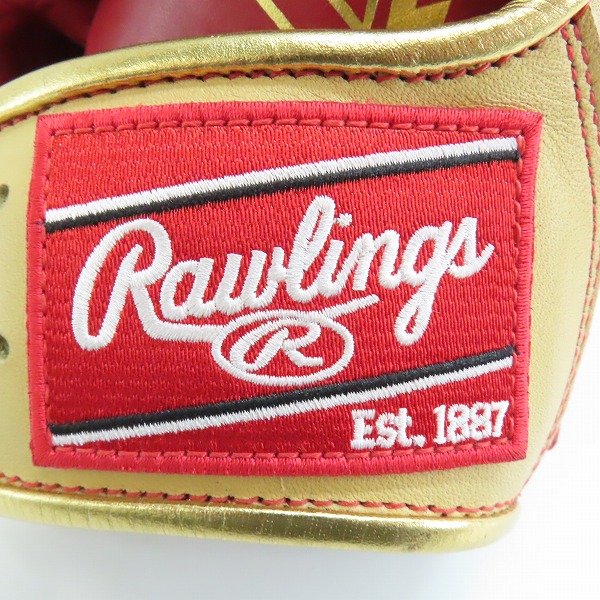 実際に弊社で買取させて頂いたRawlings/ローリングス HYPER TECH COLOR SYNC 一般軟式 外野手 右投げ用 GR4HTCY719の画像 3枚目