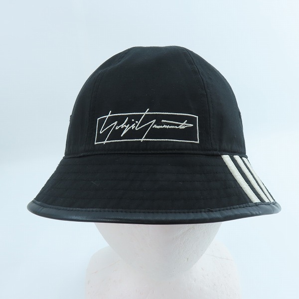 実際に弊社で買取させて頂いたY-3/ワイスリー adidas×Yohji Yamamoto/アディダス×ヨウジヤマモト リバーシブル バケットハットの画像 3枚目