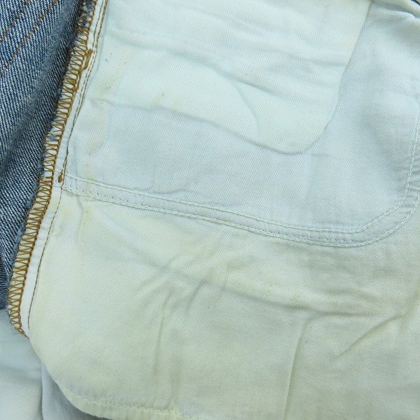 実際に弊社で買取させて頂いたDOLCE&GABBANA/ドルチェ&ガッバーナ 16GREEN メタルロゴプレート ダメージ加工 デニム パンツ/ジーンズ G3FBCP/G8I29/48の画像 7枚目