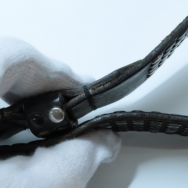 実際に弊社で買取させて頂いたHTC/エイチティーシー スタッズ フラット ベルト 85/34の画像 6枚目