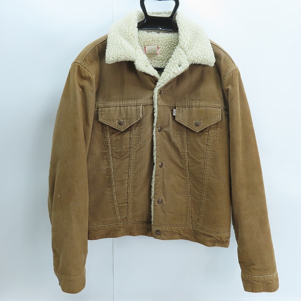 実際に弊社で買取させて頂いたLevis/リーバイス 70605 コーデュロイ ボア ジャケット/42